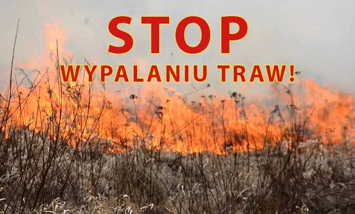 Stop wypalniu traw www.miechow.eu
