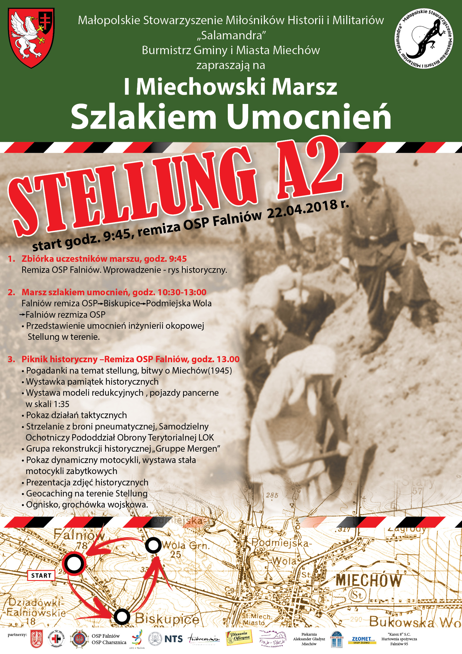 I Miechowski Marsz Szlakiem Umocnień