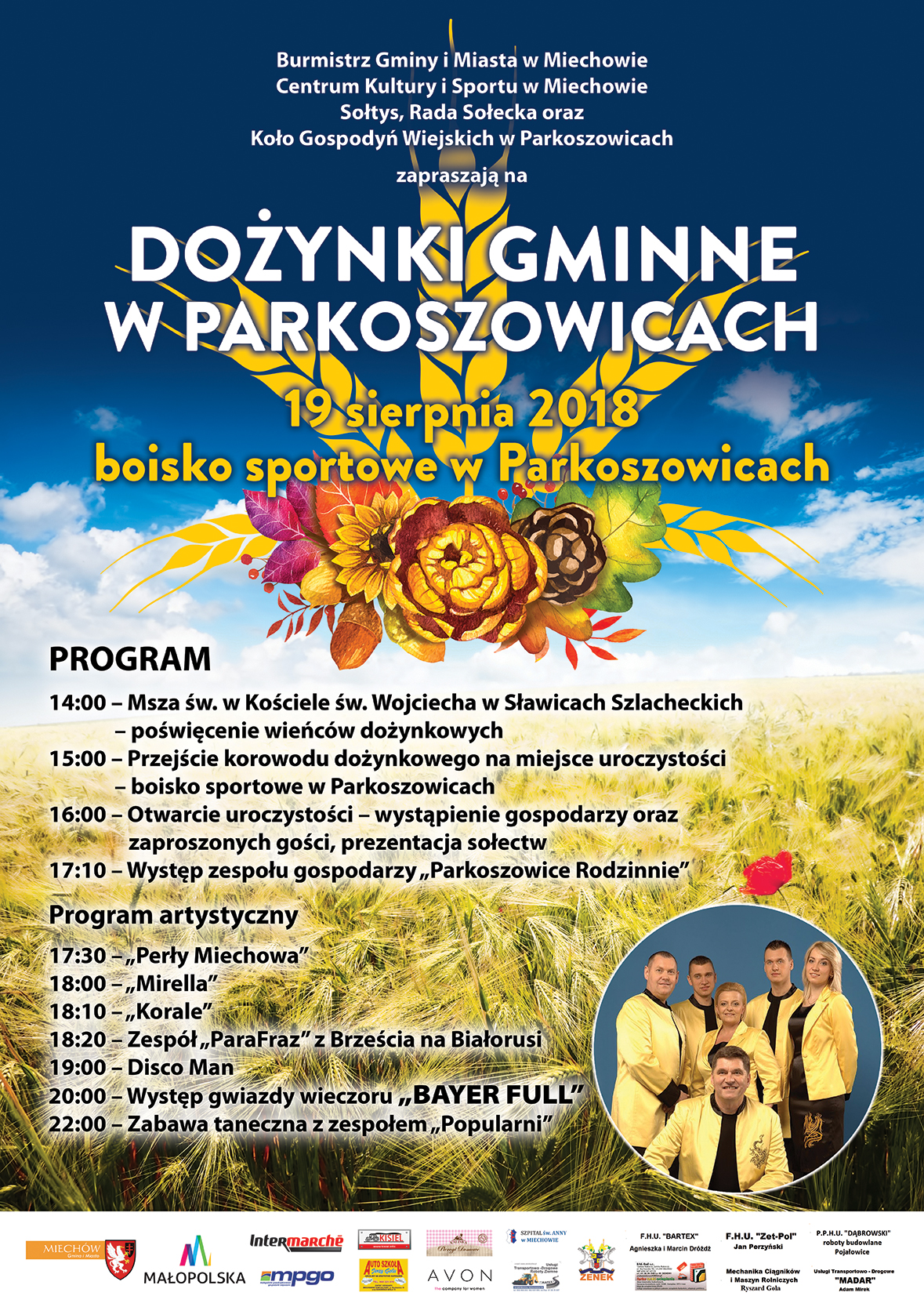 Dożynki Gminne w Parkoszowicach