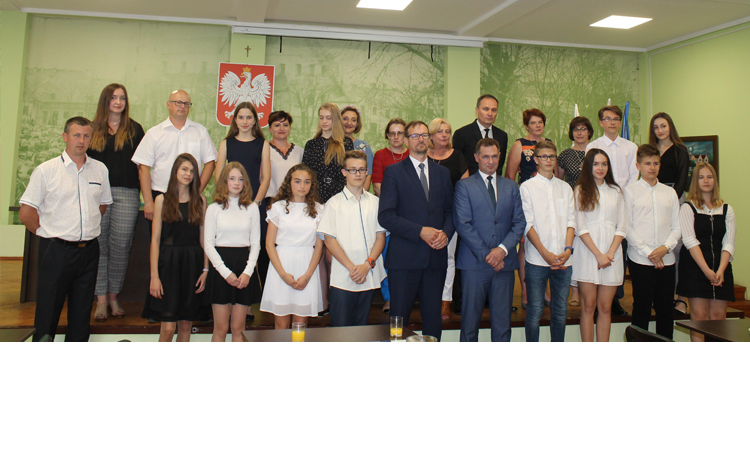 Wręczenie nagród dla najlepszych uczniów