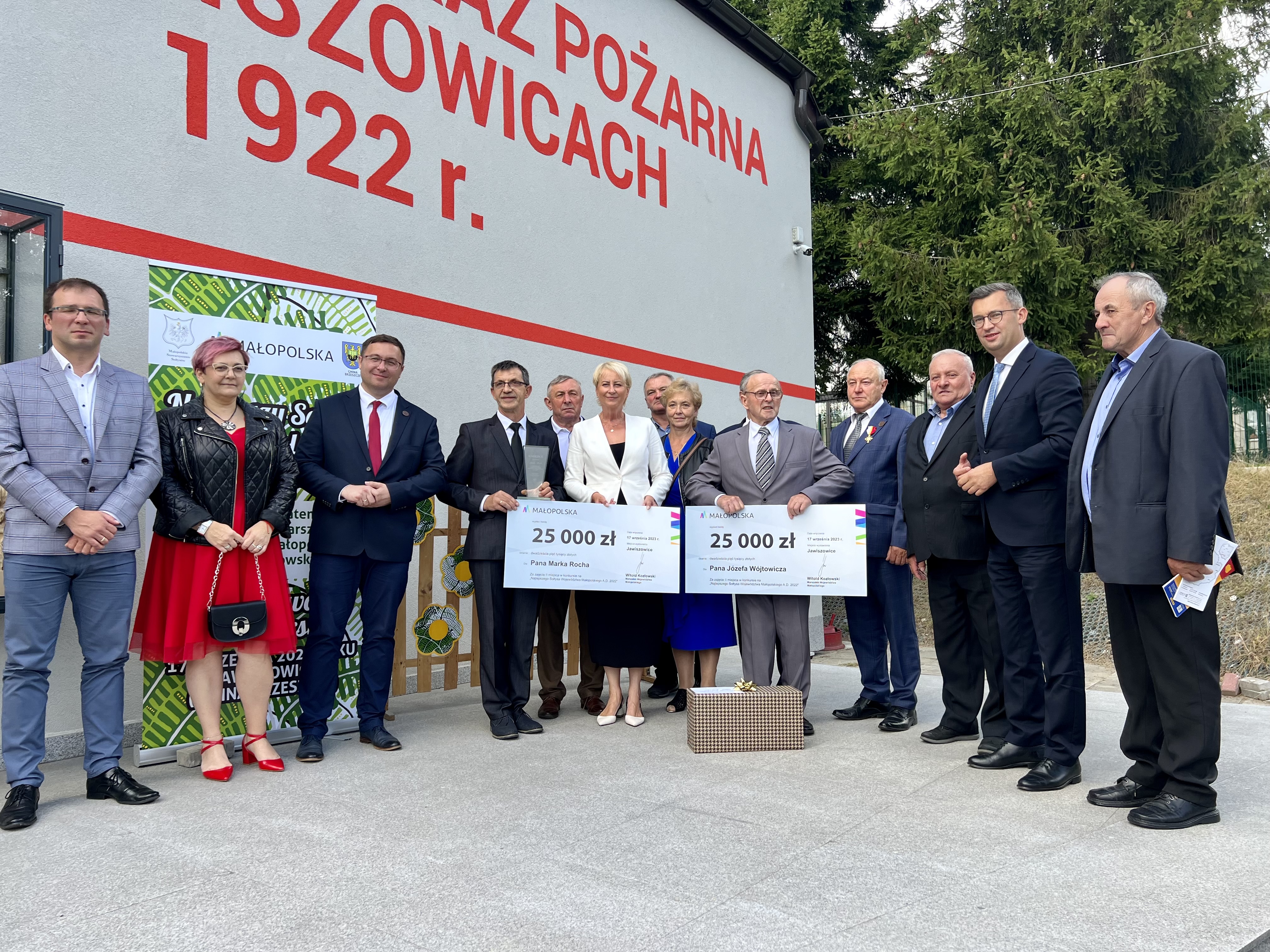 Przedstawiciele sołectw gminnych nagrodzeni!