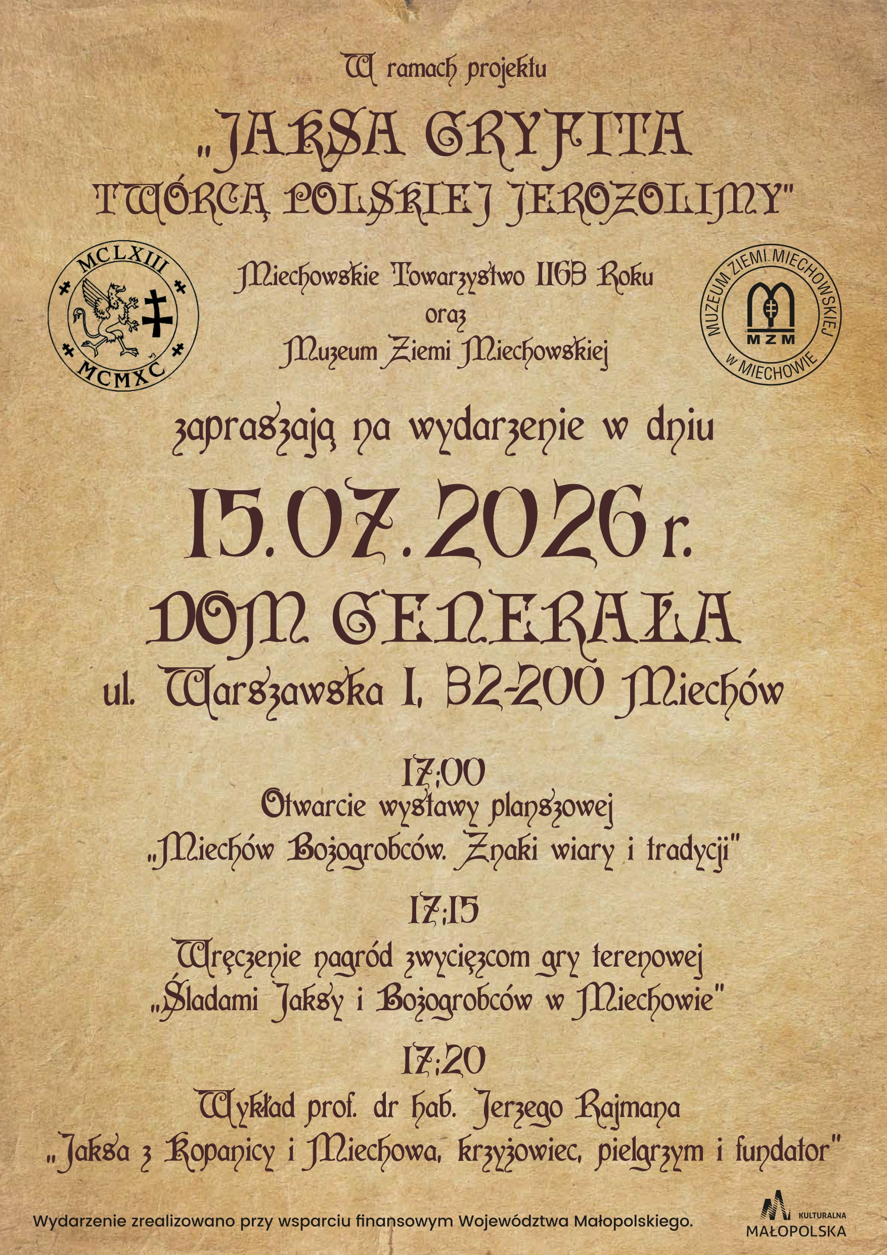 Wystawa i wykład historyczny